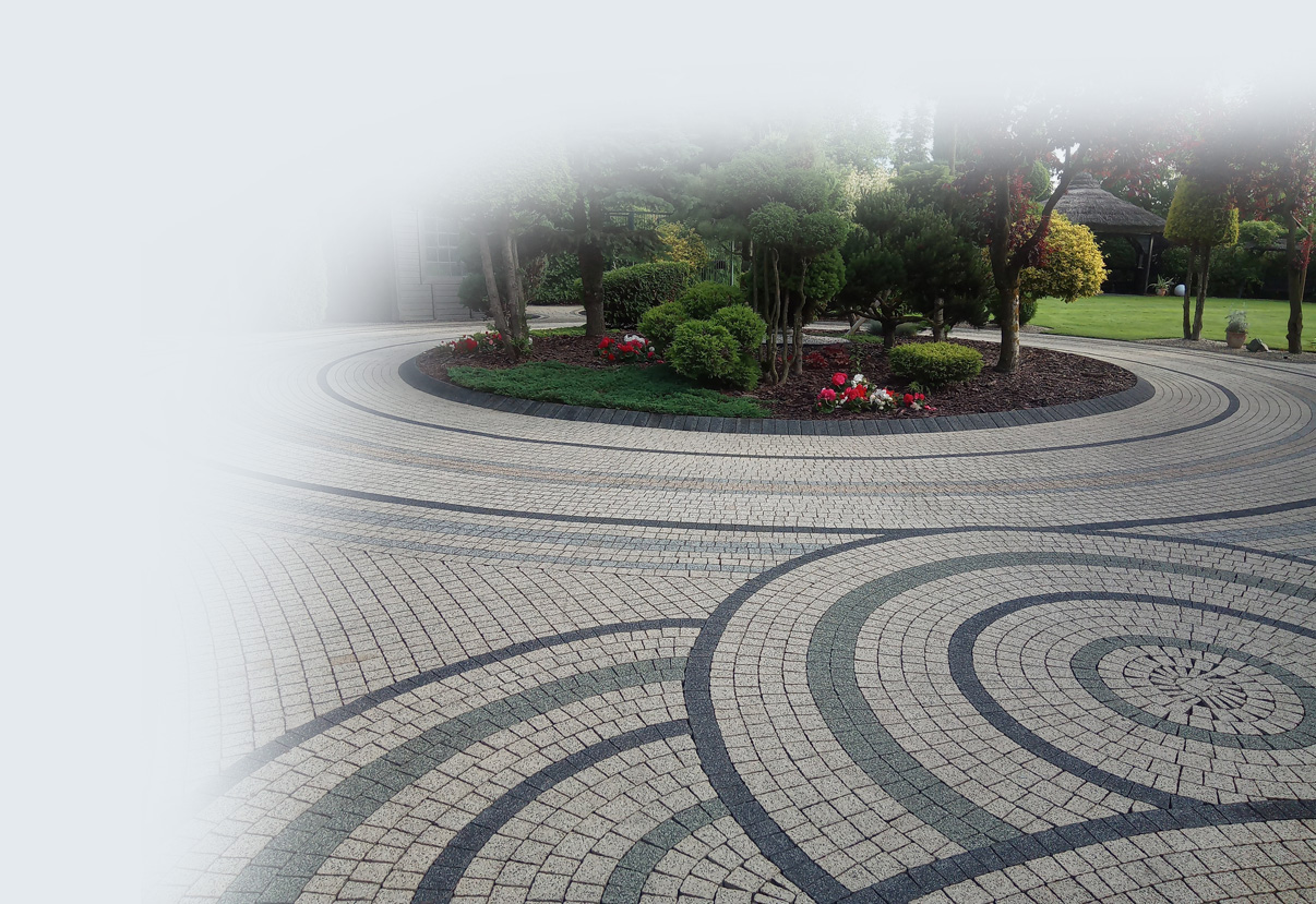 Usuwanie plam z bruku